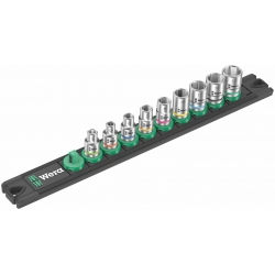 WERA MAGNEETSTRIP DOPPEN SET, 1/4"  05005400001 4013288223197