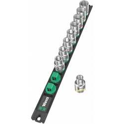 WERA MAGNEETSTRIP B 4 DOPPEN SET,  1/2"  05005460001 4013288223265 WERA MAGNEETSTRIP B 4 DOPPEN SET,  1/2"  05005460001 4013288223265