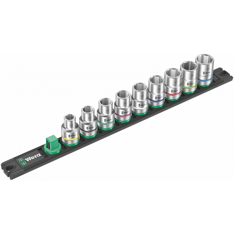 WERA MAGNEETSTRIP B 4 DOPPEN SET,  1/2"  05005460001 4013288223265