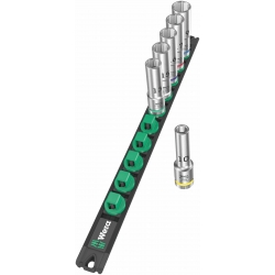 WERA Magneetstrip C, 6-delig lange doppen 1/2"  05005470001 4013288223272 WERA Magneetstrip C, 6-delig lange doppen 1/2"  05005470001 4013288223272