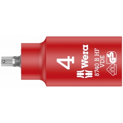 WERA Inbus VDE Bitdop  6.0 x 55 mm-3/8"-aandrijving 05004902001 4313288210159 WERA Inbus VDE Bitdop  6.0 x 55 mm-3/8"-aandrijving 05004902001 4313288210159