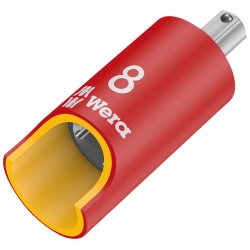 WERA Inbus VDE Bitdop  6.0 x 55 mm-3/8"-aandrijving 05004902001 4313288210159 WERA Inbus VDE Bitdop  6.0 x 55 mm-3/8"-aandrijving 05004902001 4313288210159