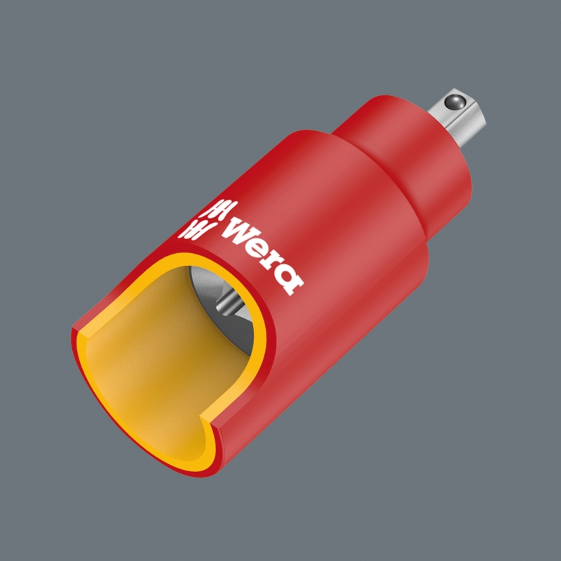 WERA Inbus VDE Bitdop  6.0 x 55 mm-3/8"-aandrijving 05004902001 4313288210159 WERA Inbus VDE Bitdop  6.0 x 55 mm-3/8"-aandrijving 05004902001 4313288210159