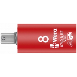 WERA Inbus VDE Bitdop  6.0 x 55 mm-3/8"-aandrijving 05004902001 4313288210159 WERA Inbus VDE Bitdop  6.0 x 55 mm-3/8"-aandrijving 05004902001 4313288210159