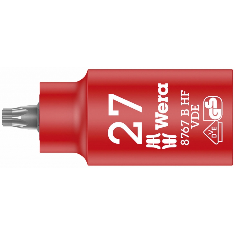 WERA HF TORX® VDE Bitdop  TX 27 x 55 mm-3/8"-aandrijving 05 004922 001 4013288210197