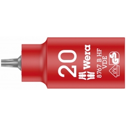 WERA HF TORX® VDE Bitdop  TX 30 x 55 mm-3/8"-aandrijving 05 004923 001 4013288210203 WERA HF TORX® VDE Bitdop  TX 30 x 55 mm-3/8"-aandrijving 05 004923 001 4013288210203