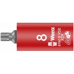 WERA XZN Veeltand VDE Bitdop M8 x 59 mm-3/8"-aandrijving 05 004940 001 4013288211453