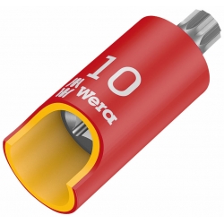 WERA XZN Veeltand VDE Bitdop M10 x 59 mm-3/8"-aandrijving 05 004941 001 4013288211460 WERA XZN Veeltand VDE Bitdop M10 x 59 mm-3/8"-aandrijving 05 004941 001 4013288211460