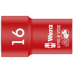 WERA VDE Dop 6.0 x 46.0 mm-3/8"-aandrijving 05004950001 4013288192936 WERA VDE Dop 6.0 x 46.0 mm-3/8"-aandrijving 05004950001 4013288192936