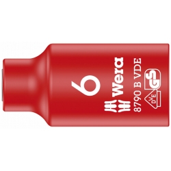 WERA VDE Dop 8.0 x 46.0 mm-3/8"-aandrijving 05004952001 4013288192950 WERA VDE Dop 8.0 x 46.0 mm-3/8"-aandrijving 05004952001 4013288192950