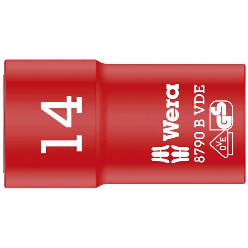 WERA VDE Dop 12.0 x 46.0 mm-3/8"-aandrijving 05004956001 4013288192998 WERA VDE Dop 12.0 x 46.0 mm-3/8"-aandrijving 05004956001 4013288192998