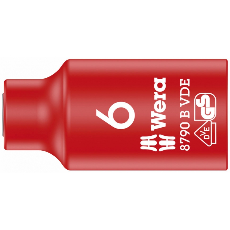 WERA VDE Dop 13.0 x 46.0 mm-3/8"-aandrijving 05004957001 4013288193001 WERA VDE Dop 13.0 x 46.0 mm-3/8"-aandrijving 05004957001 4013288193001