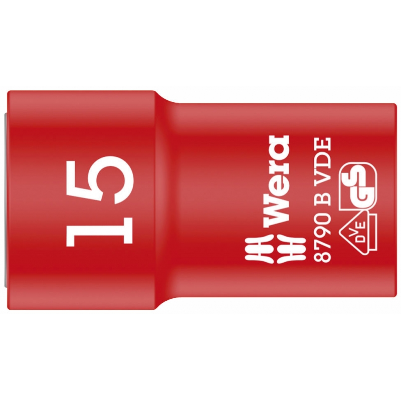 WERA VDE Dop 19.0 x 46.0 mm-3/8"-aandrijving 05004963001 4013288193063 WERA VDE Dop 19.0 x 46.0 mm-3/8"-aandrijving 05004963001 4013288193063