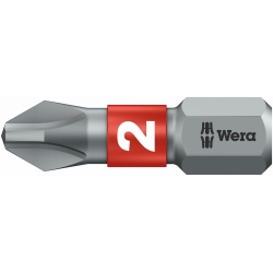 WERA Phillips PH 3 BiTorsion bit 851/1 BTZ / PH 3 X 25 Kruis-bit - ...