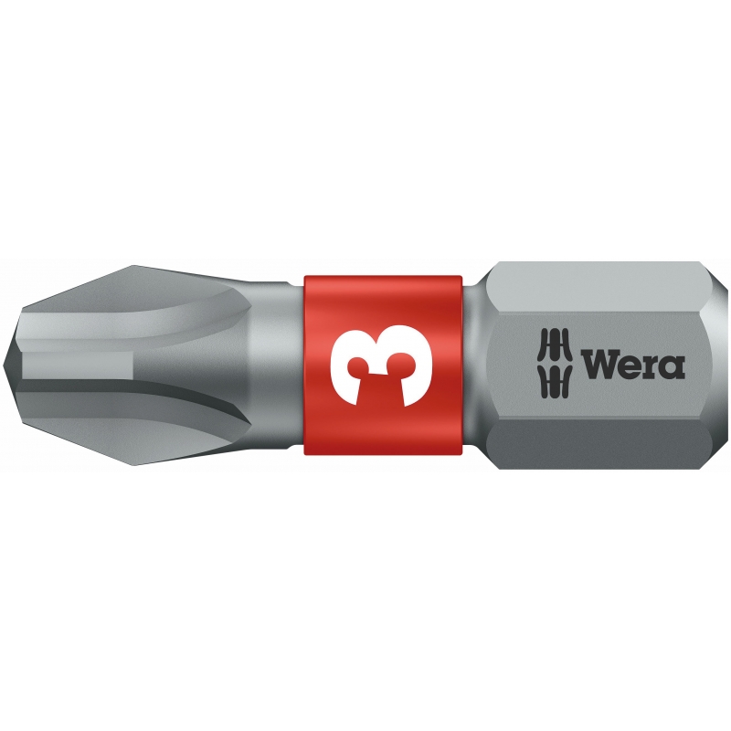 WERA Phillips PH 3 BiTorsion bit 851/1 BTZ / PH 3 X 25 Kruis-bit - ...