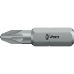 WERA Kruiskop 5/16" Bits PZ 2 x 32 mm Z-bits 855/2 Pozidriv 05058010001 4013288014870