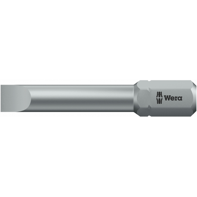 WERA Sleufkop 5/16" Bits 1.6 x 10.0 x 41 mm Z-bits 800/2 Zaagsnede 05057235001 4013288011299