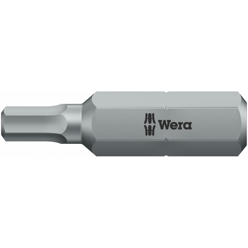 WERA Inbus 5/16" Bits 6 x 30 mm Z-bits 840/2 Zeskant 05057520001 4013288012784