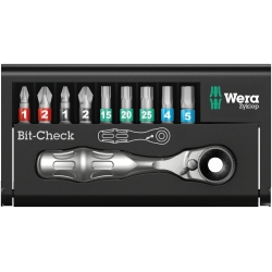 WERA Bit-Check 10 Zyklop mini BiTorsion 1, 30-delig 05057418001 4013288195951