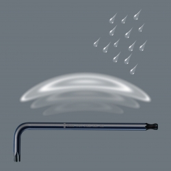 WERA 967/9 TORX® HF 1 Stiftsleutelset met vasthoudfunctie, Blacklaser 05024244001 4013288104953