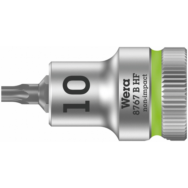 WERA HF TORX® Bitdop  TX 10 x 55 mm-3/8"-aandrijving 05003059001 4013288189097