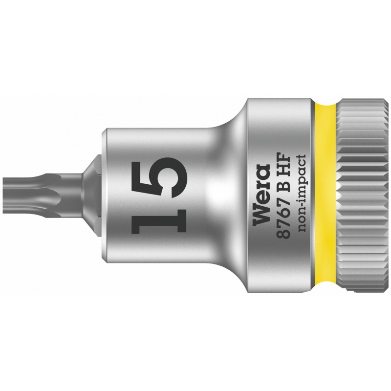 WERA HF TORX® Bitdop  TX 15 x 35 mm-3/8"-aandrijving 05003060001 4013288188830