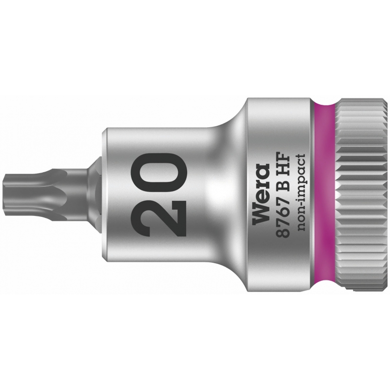 WERA HF TORX® Bitdop  TX 20 x 35 mm-3/8"-aandrijving 05003061001 4013288188847