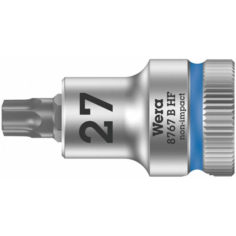 WERA HF TORX® Bitdop  TX 27 x 35 mm-3/8"-aandrijving 05003064001 4013288188878