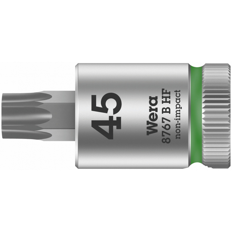 WERA HF TORX® Bitdop  TX 45 x 38.5 mm-3/8"-aandrijving 05003070001 4013288188939