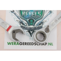 WERA  Joker  Switch Steek- en ringratelsleutel 17 mm