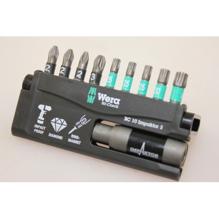 WERA Bit-Check BC 10 Impaktor