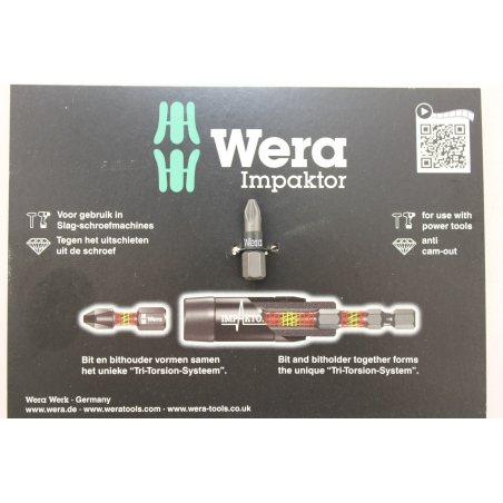 WERA Bit-Check BC 10 Impaktor