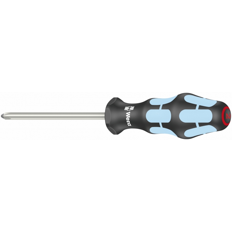 WERA  3350  PH 2 x 100 mm RVS Philips Kraftform 05032022001 4013288107411