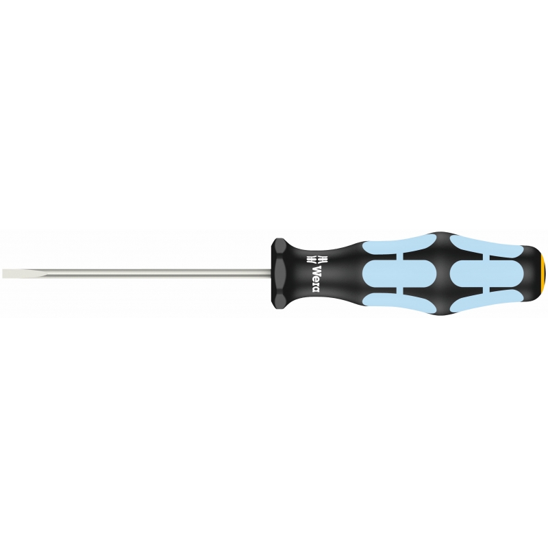 WERA  3335  Sleuf 0.5 x 3.0 x 80 mm RVS  Kraftform 05032001001 4013288107329