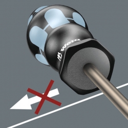 WERA  Kraftform RVS 6-delige set PZ en TX