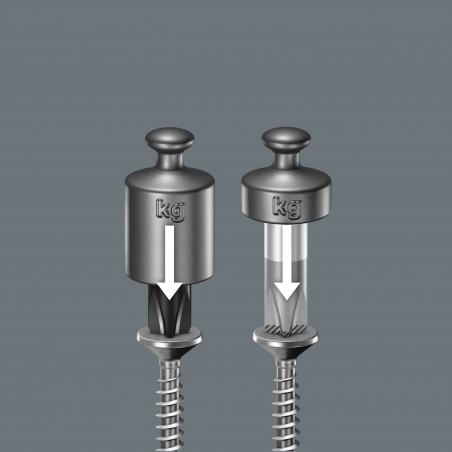 WERA Kraftform RVS 6-delige set PZ en TX WERA Kraftform RVS 6-delige set PZ en TX