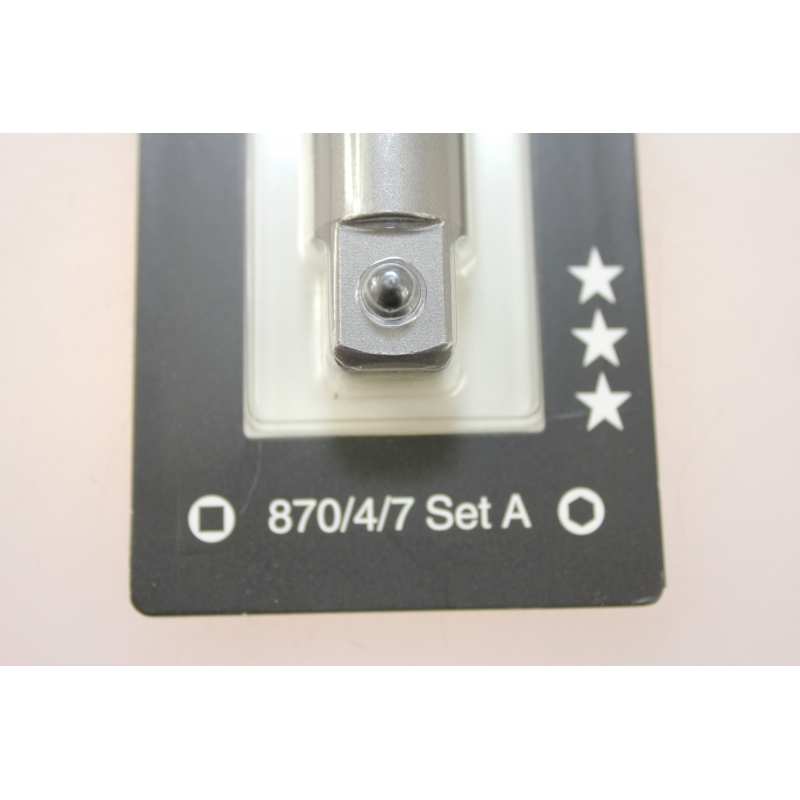 WERA verloopstuk 870/4/7 Set A SB