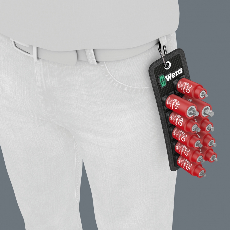 WERA Belt B VDE TORX® en Inbus Bitdoppen set-3/8"-aandrijving 05004930001 4013288210234 WERA Belt B VDE TORX® en Inbus Bitdoppen set-3/8"-aandrijving 05004930001 4013288210234