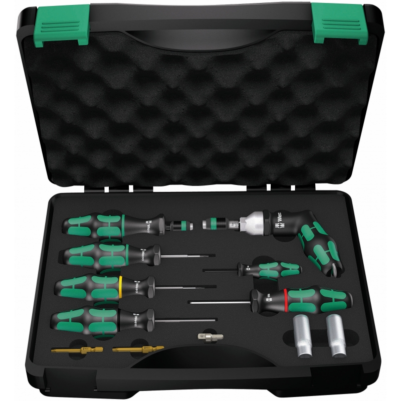 WERA 7443/12 Montageset voor bandenspanningscontrolesysteem, 12-delig 05074746001 4013288178404