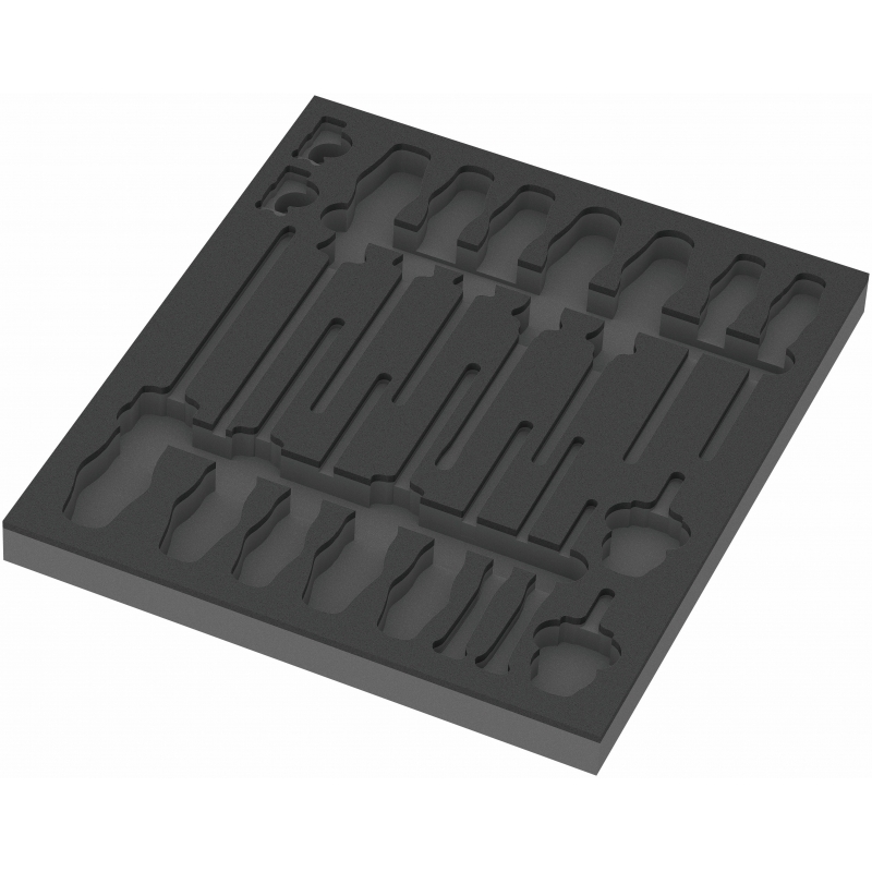 WERA 9810 lege inlay voor schroevendraaiers Set 1 05137310001 4013288225399