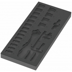 WERA 9821 lege inlay voor 8000 B Zyklop ratel 3/8" Set 1  05137321001 4013288225467
