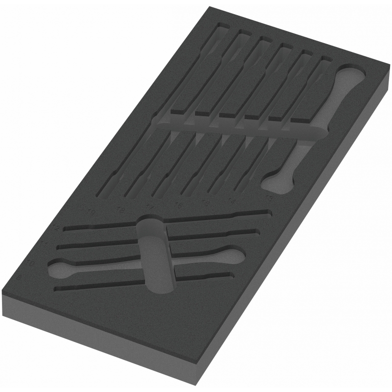 WERA 9830 lege inlay voor 6000 Joker Set 1  05137330001 4013288225498