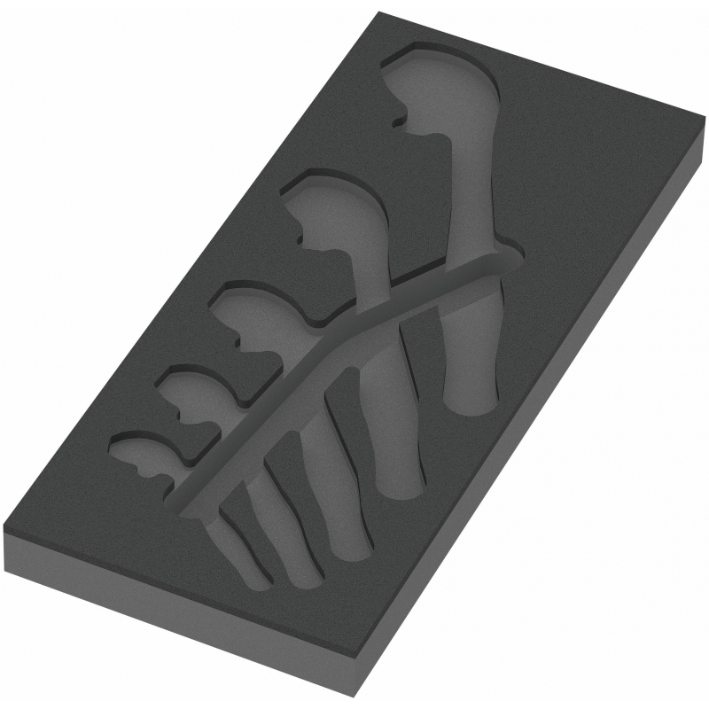 WERA 9832 lege inlay voor 6004 Joker Set 1  05137332001 4013288225511