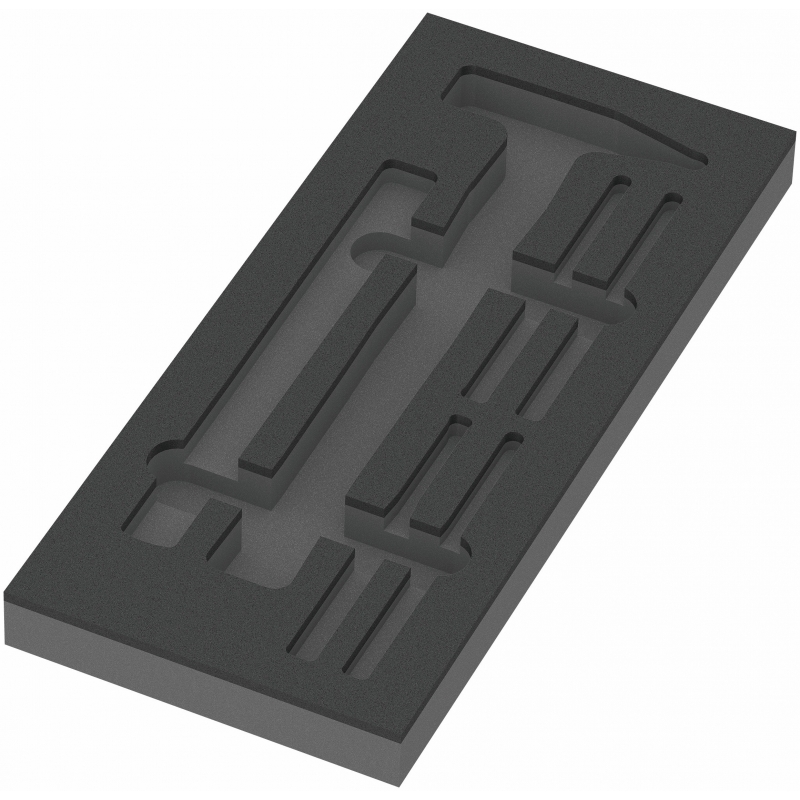 WERA 9882 lege inlay voor hamers Set 1  05137382001 4013288225887