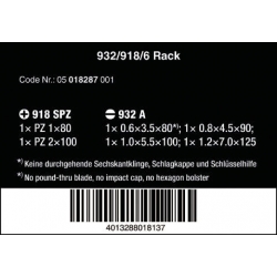 WERA 932/918 Schroefbeitelset - WeraGereedschap.nl