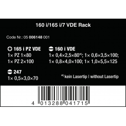 WERA VDE 160i/165i/7 Kraftform Plus-Serie 100 - WeraGereedschap.nl WERA VDE 160i/165i/7 Kraftform Plus-Serie 100 - WeraGereedschap.nl