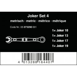 WERA 6000 Joker 4-delige Steeksleutelratel set - WeraGereedschap.nl WERA 6000 Joker 4-delige Steeksleutelratel set - WeraGereedschap.nl