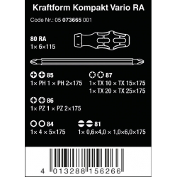 WERA Kraftform K Vario RA SB. - WeraGereedschap.nl