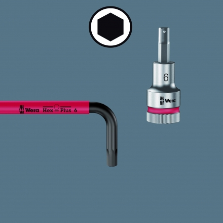 WERA Inbussleutelset RVS 3950 SPKL/9 SM Multicolour WERA Inbussleutelset RVS 3950 SPKL/9 SM Multicolour