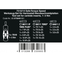 WERA 7510/14 Safe-Torque Speed (1-3Nm) 4013288230683 05075840001